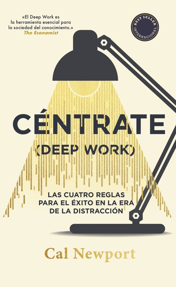 CENTRATE (DEEP WORK), de NEWPORT, CAL | portada del libro