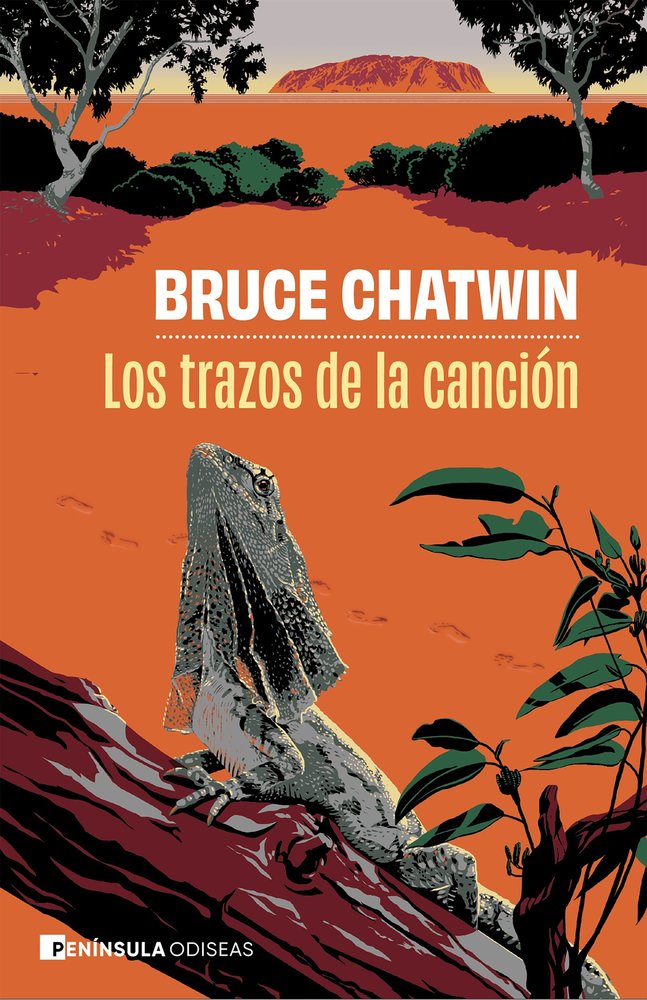 LOS TRAZOS DE LA CANCION, de BRUCE CHATWIN | portada del libro