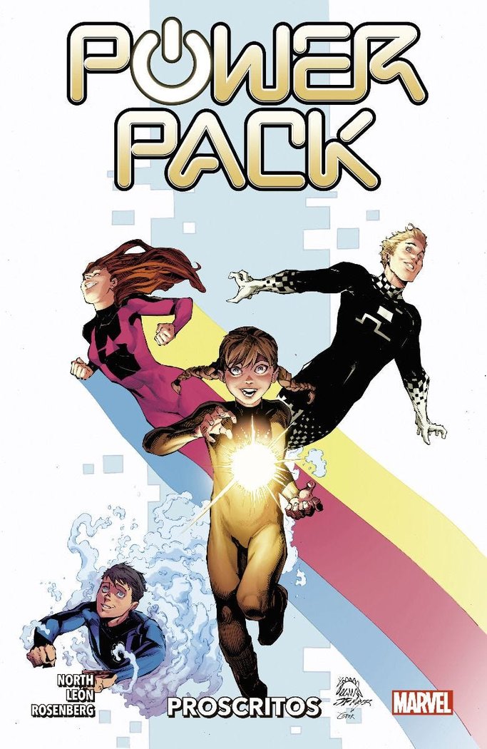 100% MARVEL COEDICIONES POWER PACK. PROSCRITOS, de NORTH | portada del libro