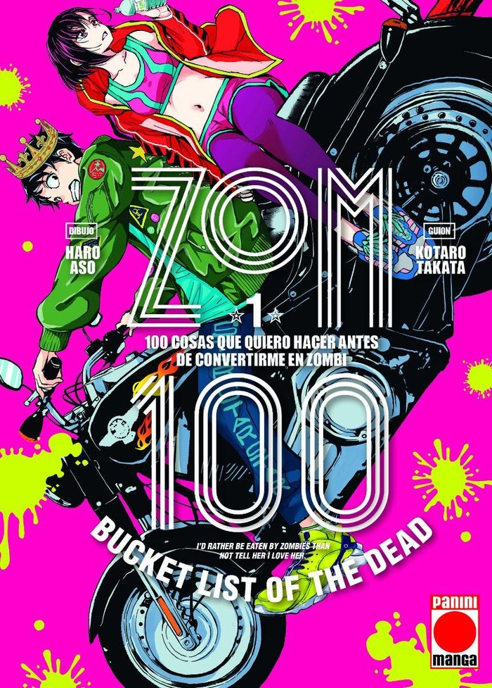 ZOMBIE 100 01 BUCKET LIST OF THE DEAD, de ASO, HARO | portada del libro