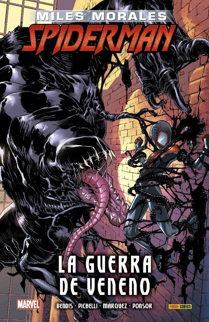 MILES MORALES SPID 3 LA GUERRA DE VENENO, de BENDIS, BRIAN M. | portada del libro