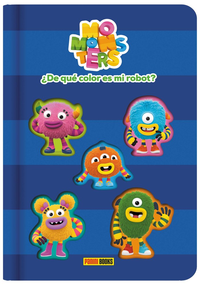 MOMONSTERS DE QUE COLOR ES MI ROBOT, de AA.VV. | portada del libro