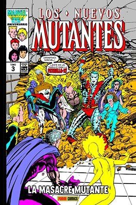 LOS NUEVOS MUTANTES 3 LA MASACRE MUTANTE, de CLAREMONT, CHRIS | portada del libro