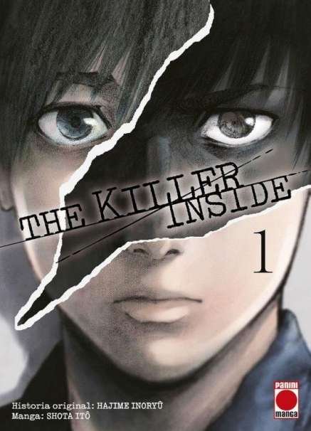 THE KILLER INSIDE 01, de INORYU, HAJIME | portada del libro