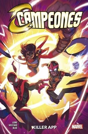 CAMPEONES 4 KILLER APP, de LUCIANO VECCHIO | portada del libro