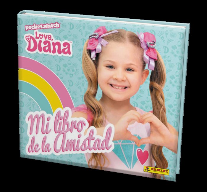 MI LIBRO DE LA AMISTAD. LOVE DIANA AZUL, de VV AA | portada del libro