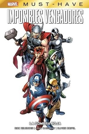 MST47 IMPOS VENGADORES 1 SOMBRA ROJA, de CASSADAY JOHN#REMENDER RICK | portada del libro