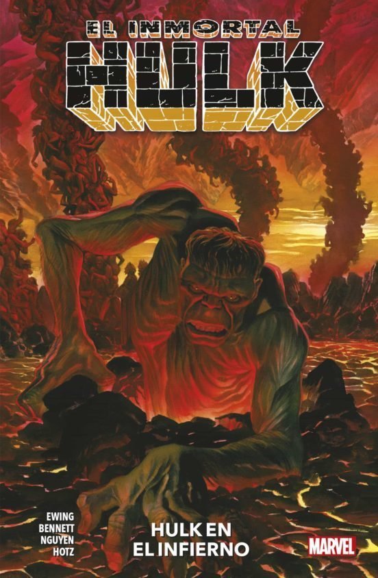 MP18 EL INMORTAL HULK 3 EN EL INFIERNO, de EWING, AL | portada del libro