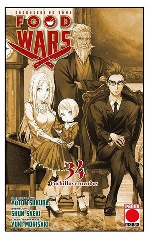 FOOD WARS 34, de YUTO TSUKUDA | portada del libro