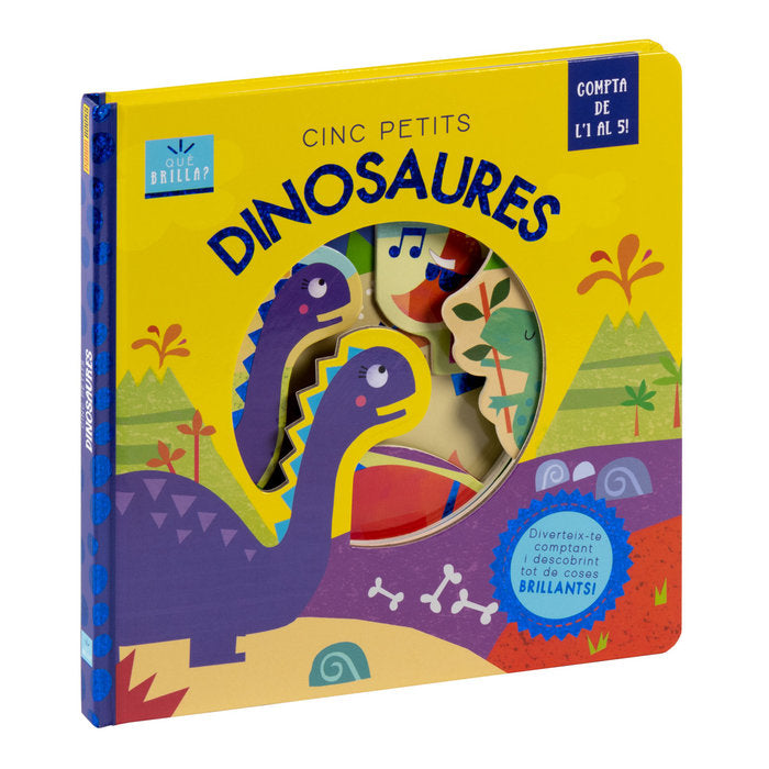 CINC PETITS DINOSAURES, de JAYNE SCHOFIELD | portada del libro