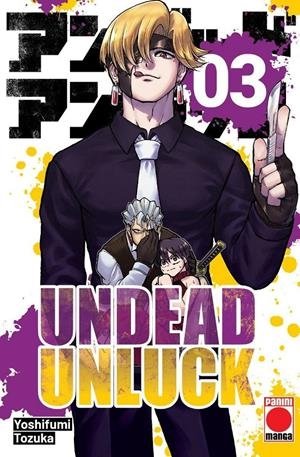 UNDEAD UNLUCK 03, de TOZUKA YOSHIFUMI | portada del libro