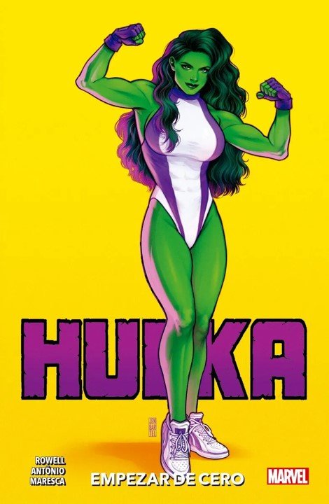 HULKA V1 1 EMPEZAR DE CERO, de ROGE ANTÂNIO, RAINBOW ROWELL | portada del libro