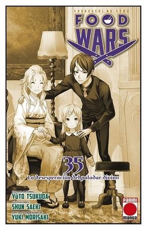 FOOD WARS 35 DESESPERACION PALADAR DIVIN, de YUTO TSUKUDA | portada del libro