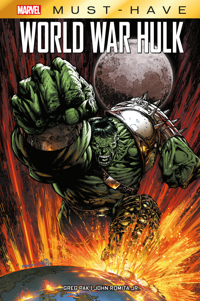 Marvel must have world war hulk, de JOHN ROMITA JR.#GREG PAK | portada del libro