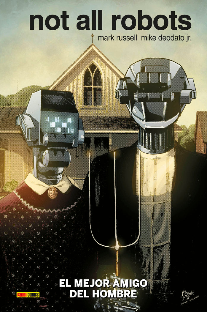 NOT ALL ROBOTS 1 MEJOR AMIGO DEL HOMBRE, de MIKE DEODATO JR | portada del libro