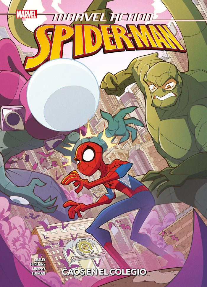 Marvel action spiderman 6., de SARAH GRALEY#STEF PURENINS#PHIL MURPHY#A | portada del libro