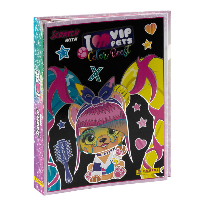 VIP PETS SCRATCH BOOK - COLOR BOOST, de ANNABEL MUL·, DESIGN LAB | portada del libro