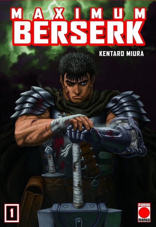MAXIMUM BERSERK 01, de KENTARO MIURA | portada del libro