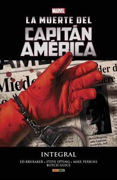 LA MUERTE DEL CAPITAN AMERICA INTEGRAL, de AA.VV. | portada del libro