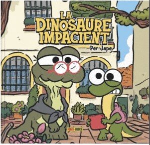 JAPE CAT 04 LA DINOSAURE IMPACIENT, de JAPE | portada del libro