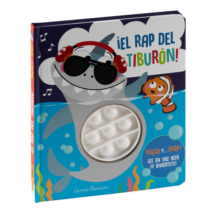 EL RAP DEL TIBURON PULSA Y POP, de CLARE MICHELLE | portada del libro