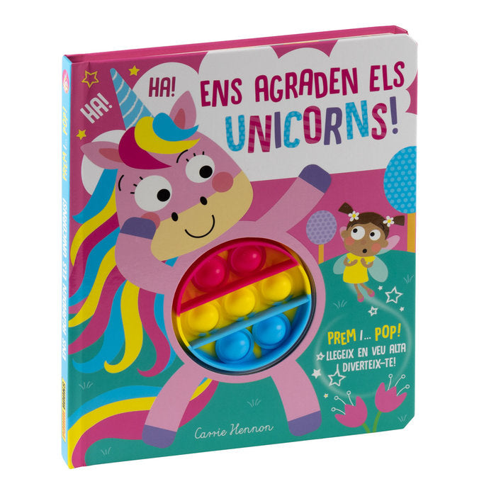 PREM I... ENS AGRADEN ELS UNICORNS!, de CLARE MICHELLE | portada del libro