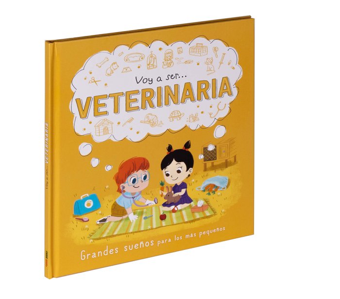 VOY A SER... VETERINARIA, de MARNIE WILLOW | portada del libro