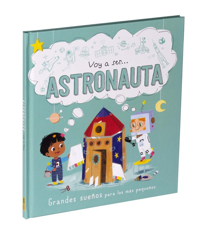 VOY A SER... ASTRONAUTA, de MARNIE WILLOW | portada del libro