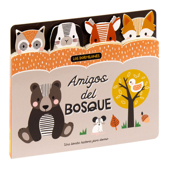 LOS DORMILONES - AMIGOS DEL BOSQUE, de REBECCA WEERASEKERA | portada del libro