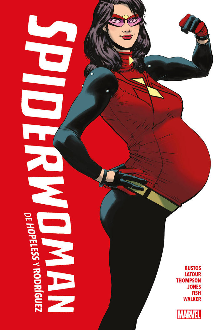 SPIDERWOMAN DE HOPELESS Y RODRIGUEZ, de ROBBIE THOMPSON, JAVIER RODRIGUEZ | portada del libro