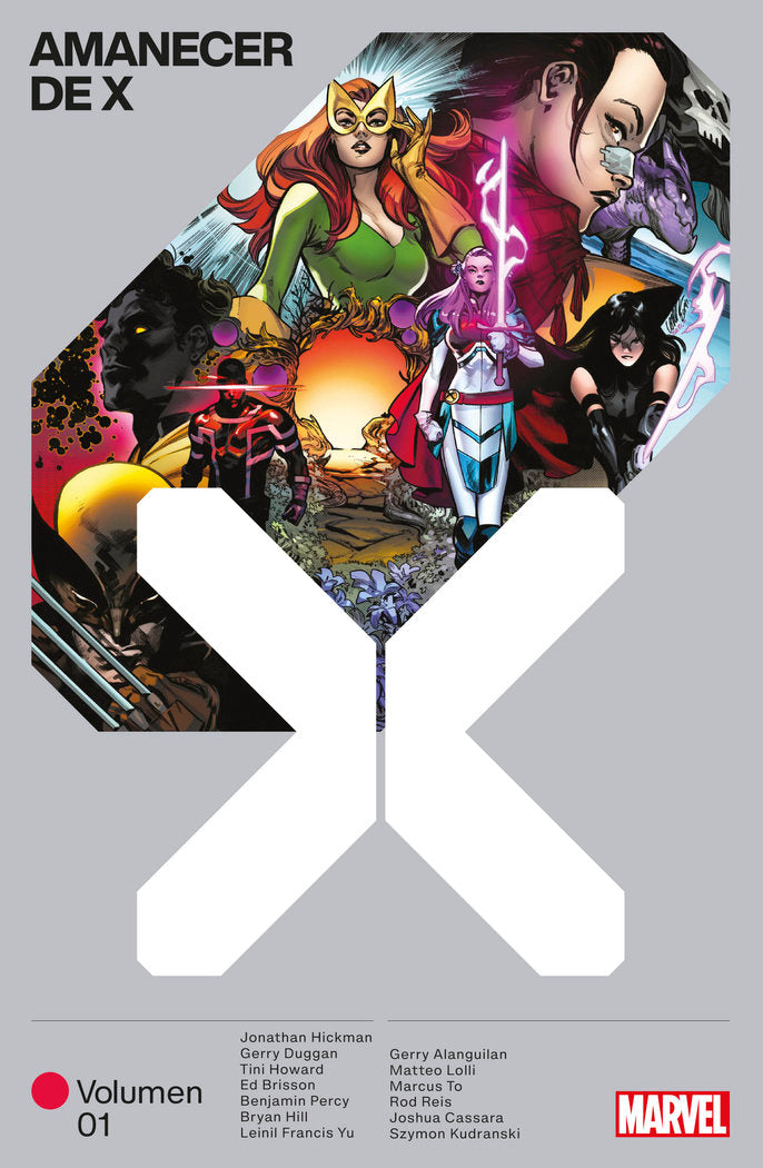 MP28 AMANECER DE X 1, de REIS ROD#KUDRANSKI SZYMON#HICKMAN JO | portada del libro
