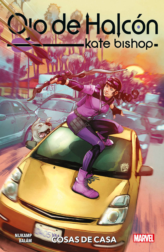 KATE BISHOP OJO HALCON V1 1, de ENID BALAM#MARIEKE NIJKAMP | portada del libro