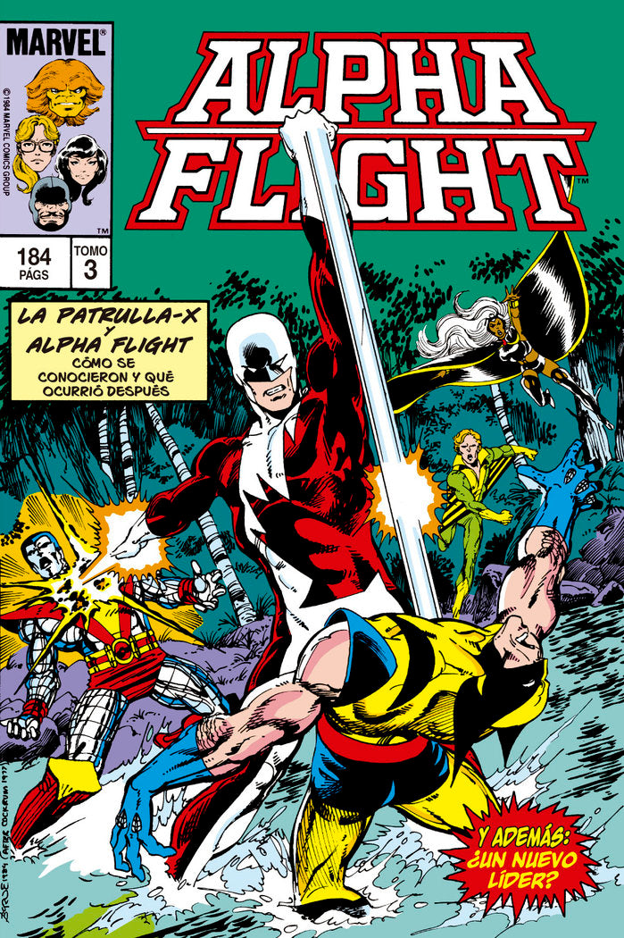 Biblioteca alpha flight n.3. 1984-85: alpha flight 13-19 usa, de JOHN BYRNE | portada del libro