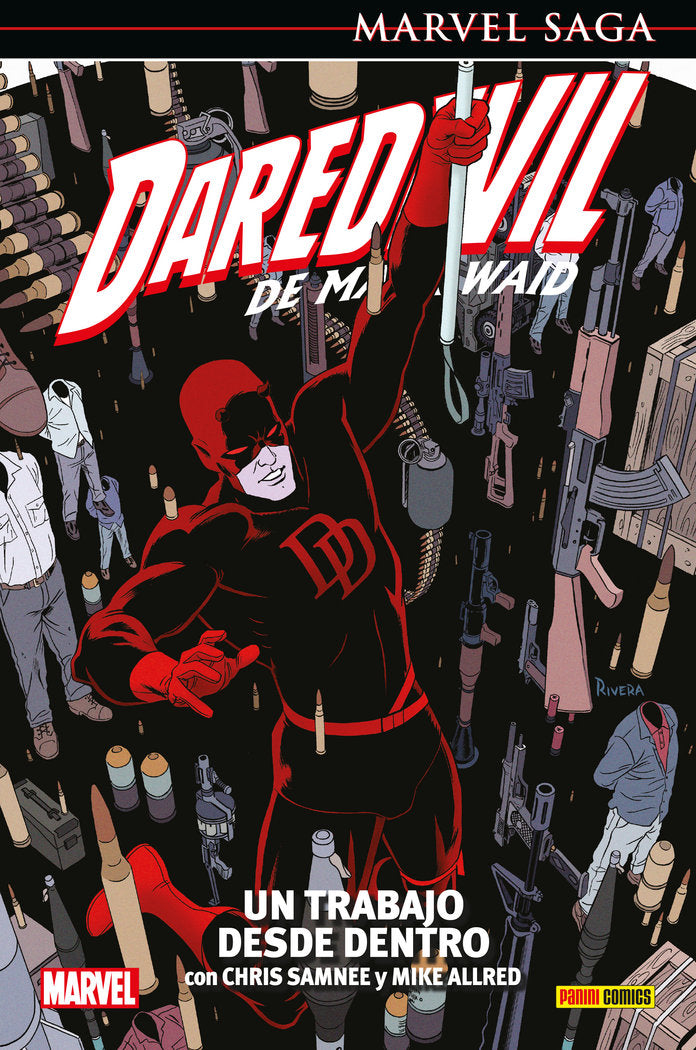 DAREDEVIL MW 04 MS TRABAJO DESDE DENTRO, de MIKE ALLRED | portada del libro