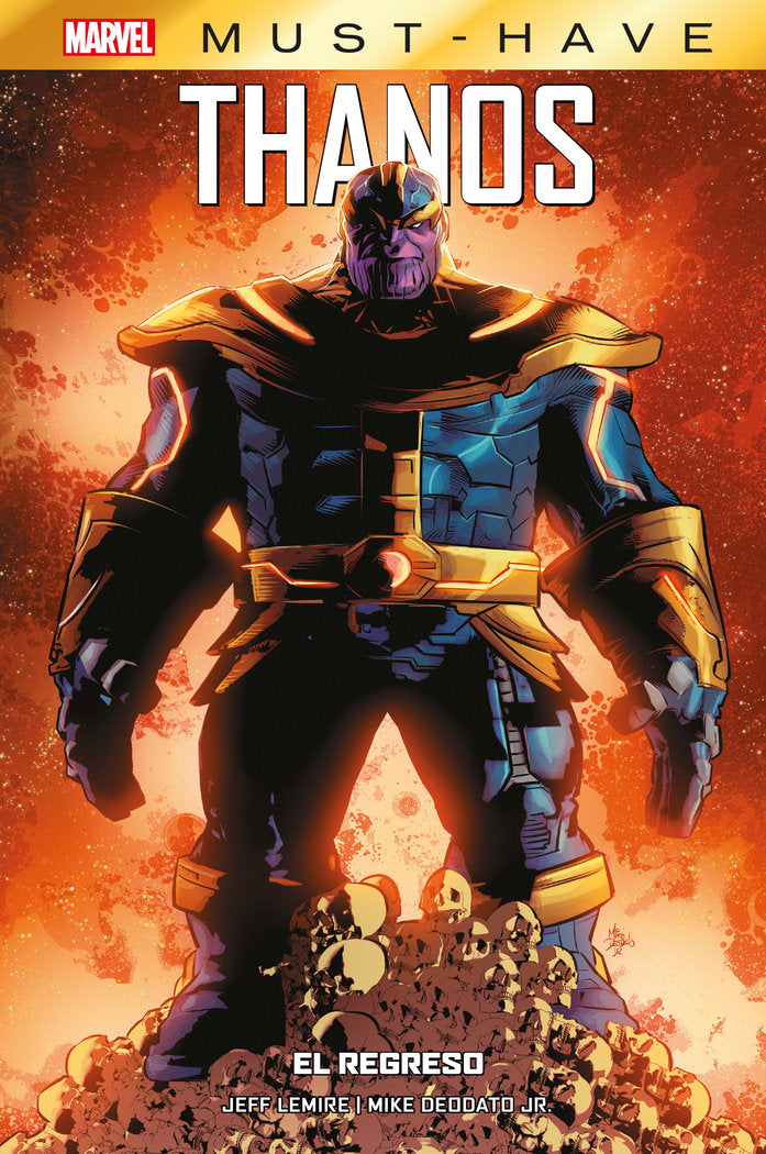 MST65 THANOS EL REGRESO, de JEFF LEMIRE, MIKE DEODATO JR. | portada del libro