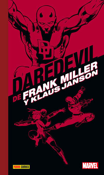 DAREDEVIL DE FRANK MILLER Y KLAUS JANSON | portada del libro