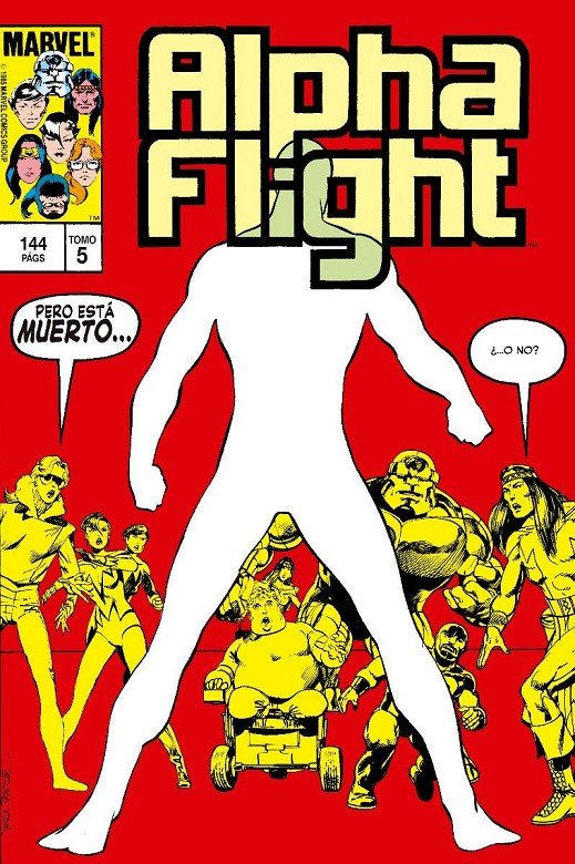BIBLIOTECA ALPHA FLIGHT 5, de BILL MANTLO | portada del libro