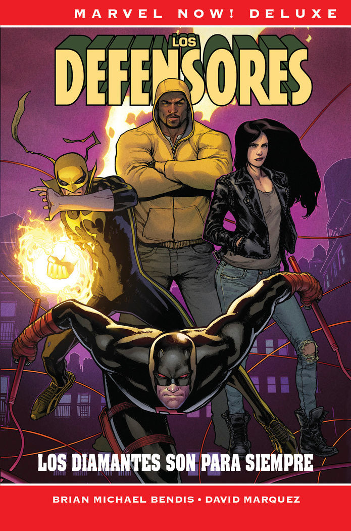Marvel now! deluxe los defensores de brian michael bendis, de DAVID MARQUEZ | portada del libro