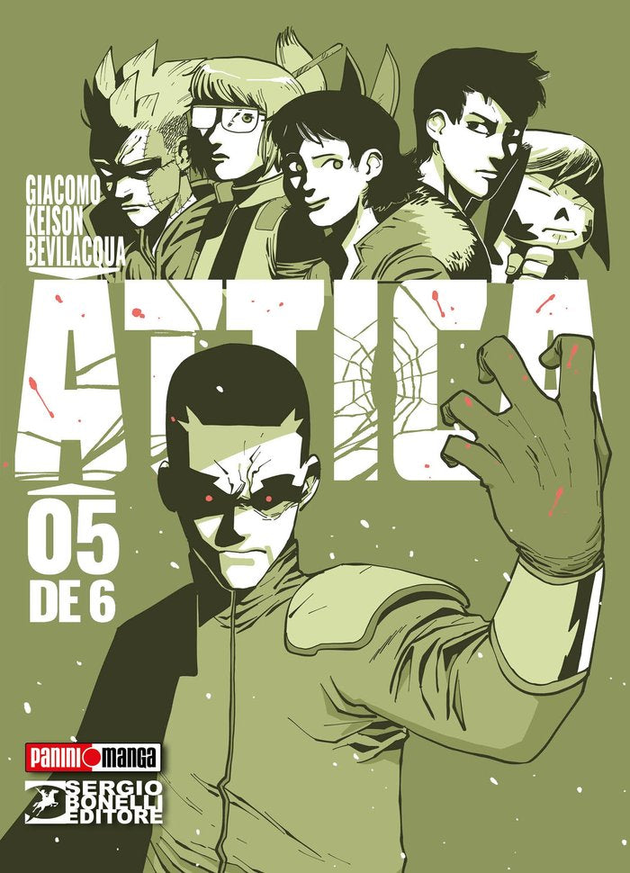 Attica n.5, de GIACOMO BEVILACQUA | portada del libro