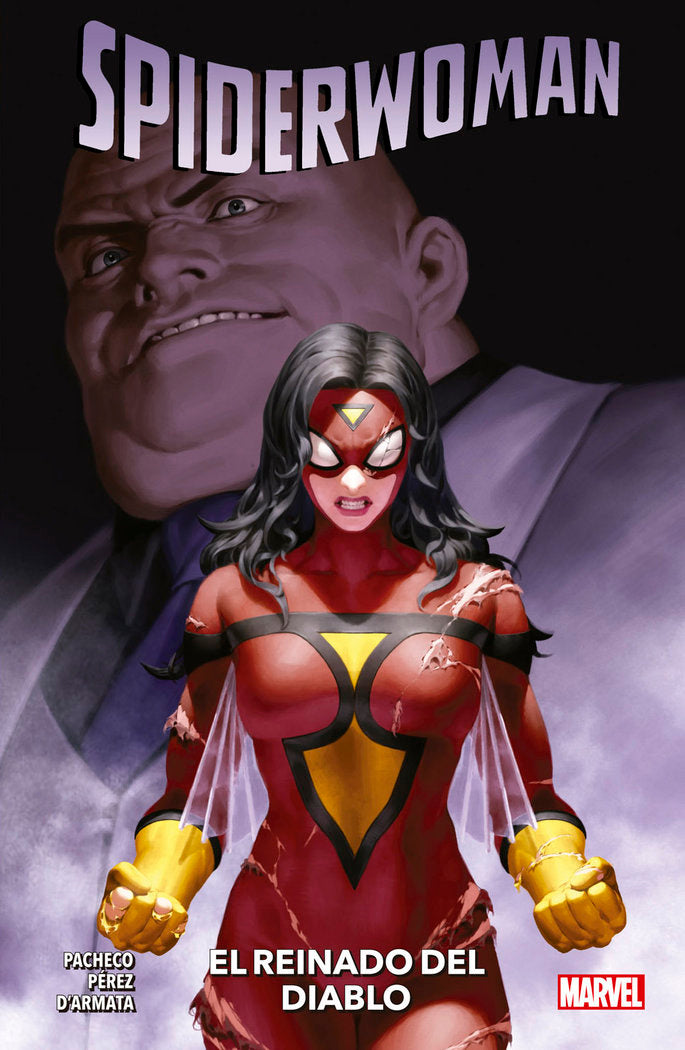 SPIDERWOMAN V1 4 EL REINADO DEL DIABLO, de PERE PEREZ | portada del libro