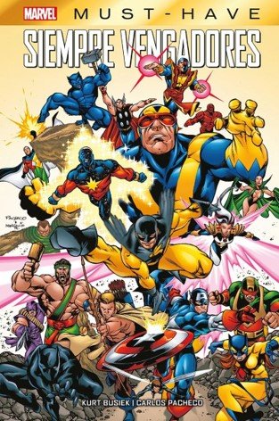 MST73 SIEMPRE VENGADORES, de AA.VV. | portada del libro