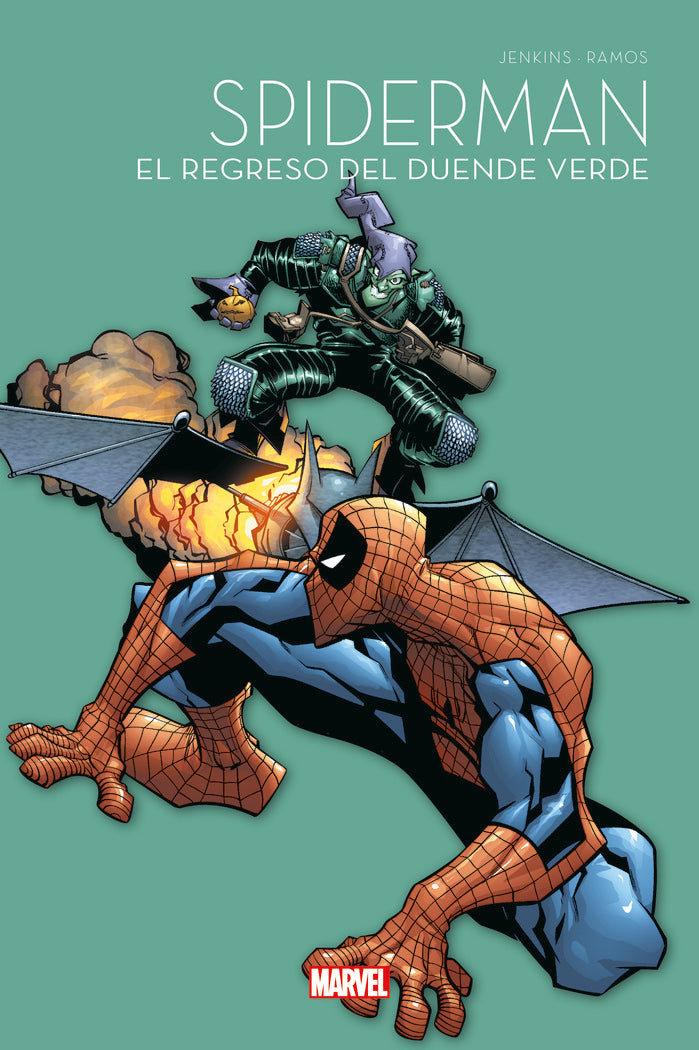 SPIDERMAN 60 ANIV 08 REGRESO DUENDE VERD, de HUMBERTO RAMOS | portada del libro