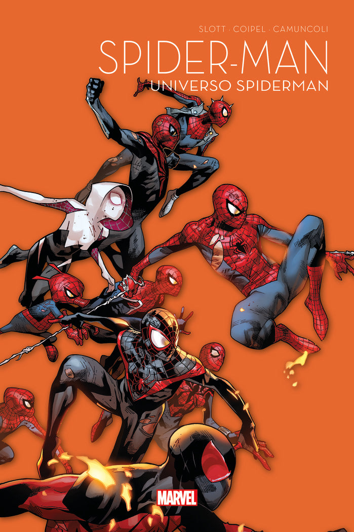SPIDERMAN 60 ANIV 10 UNIVERSO SPIDERMAN, de GIUSEPPE CAMUNCOLI#DAN SLOTT#OLIVIER COI | portada del libro