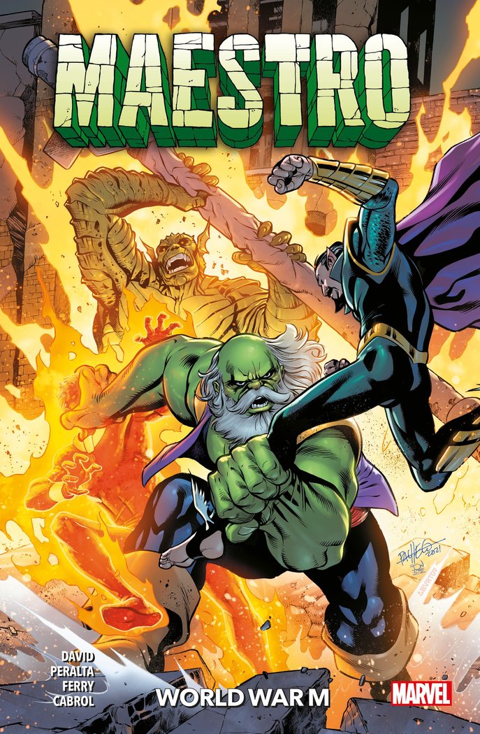 100% Marvel maestro 3. world war m, de PASQUAL FERRY | portada del libro