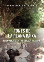 Fonts de la Plana Baixa, de Monfort Galmés | portada del libro