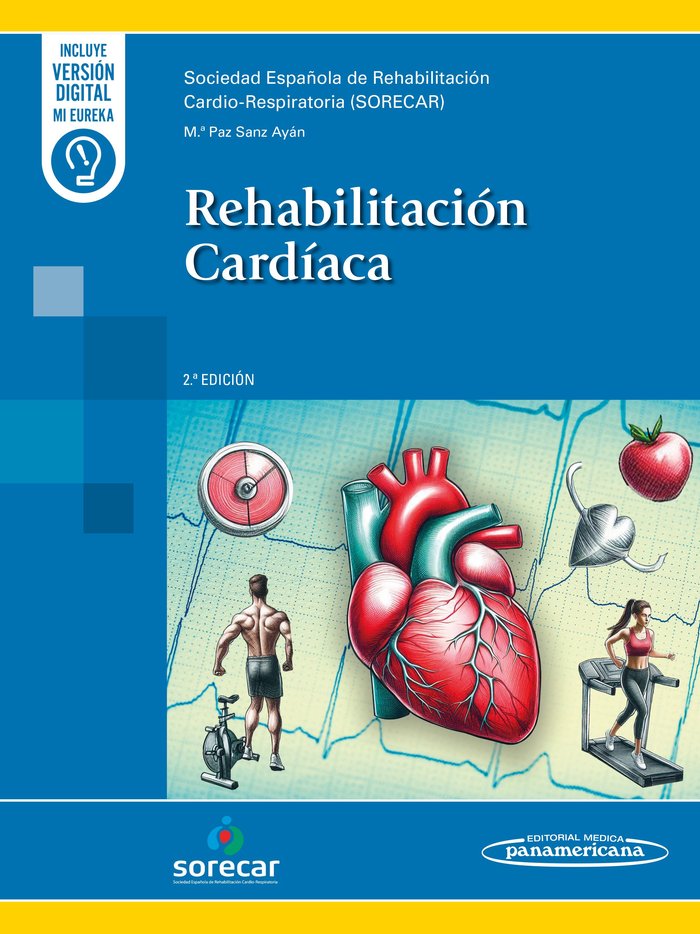 REHABILITACION CARDIACA (+E-BOOK), de SANZ AYAN, Mª PAZ | portada del libro