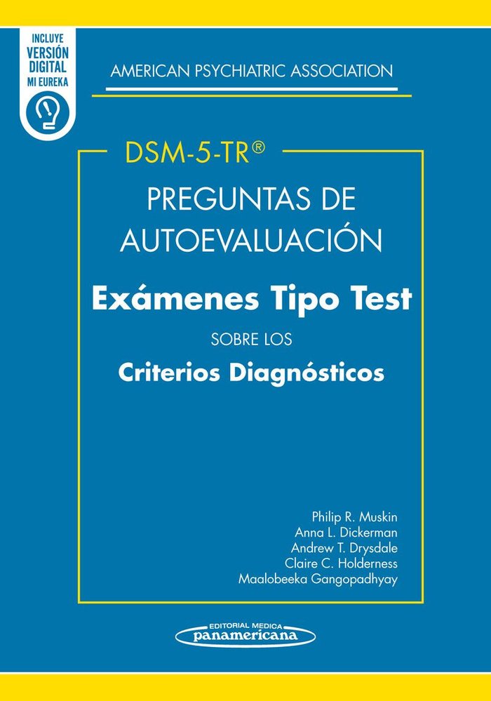 PREGUNTAS DE AUTOEVALUACION DEL DSM-5-TR 2ªED, de APA | portada del libro