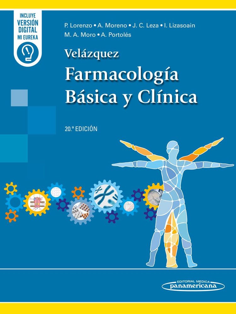 VELAZQUEZ. FARMACOLOGIA BASICA Y CLINICA (+E-BOOK), de LORENZO FERNANDEZ, PEDRO | portada del libro