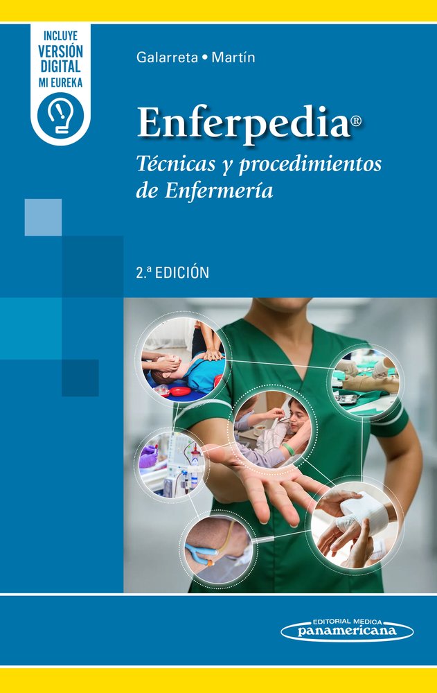 ENFERPEDIA, de SERGIO GALARRETA APERTE, CARLOS MARTIN GRACIA | portada del libro