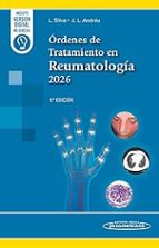 Órdenes de tratamiento en reumatología 2026 (incluye versión digital Mi Eureka), de L. SILVAJ.L. ANDREU | portada del libro
